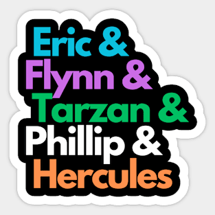 Sean's Favorites Sticker